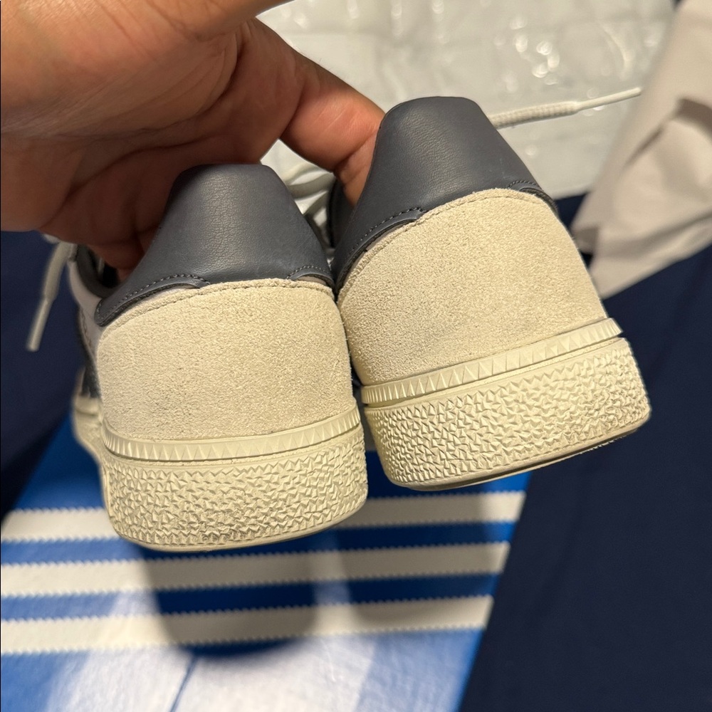 adidas White and Black Athletic Shoes - Picture 13 of 14